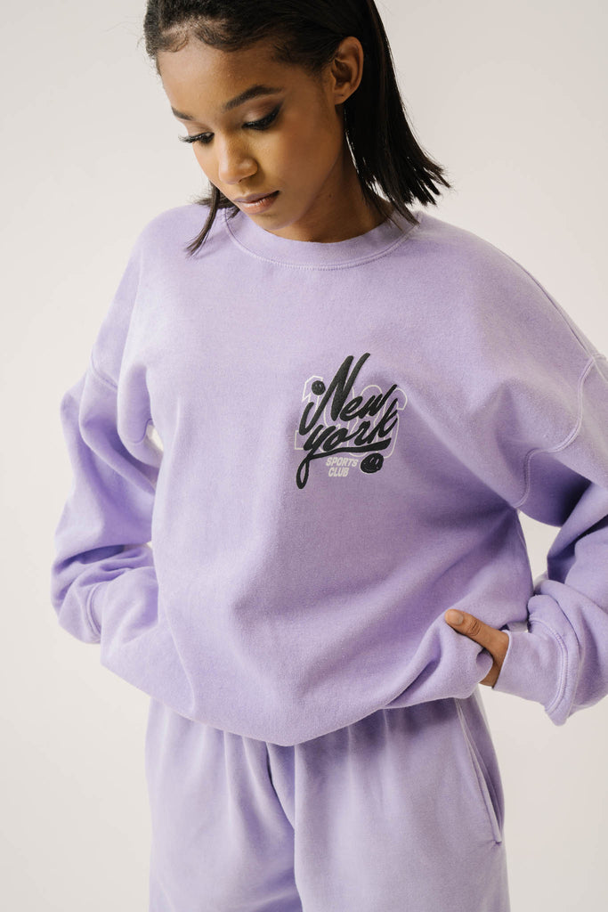 NY Lilac Sweater