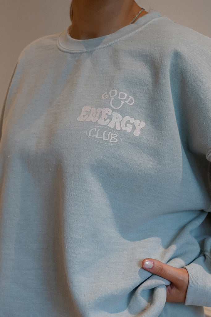 Good Energy Club Washed Sweater