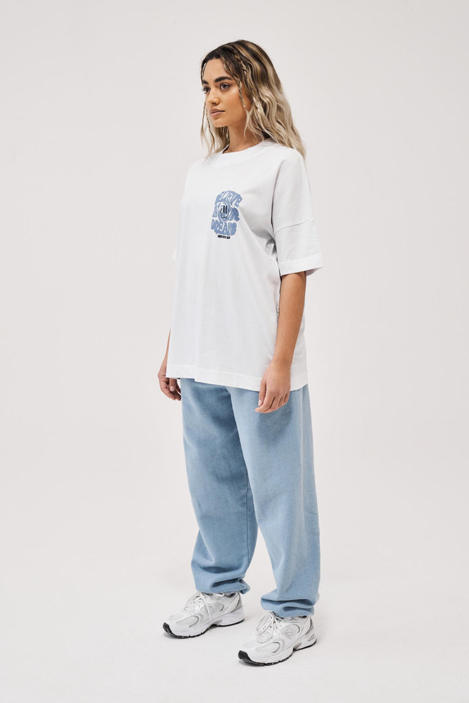 Your Dreams White Oversize Tee